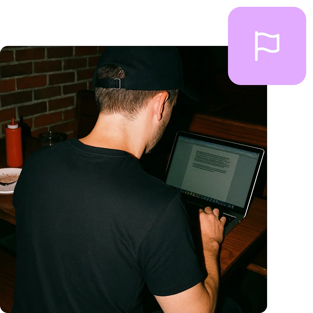 Macs device showing IP lookup interface