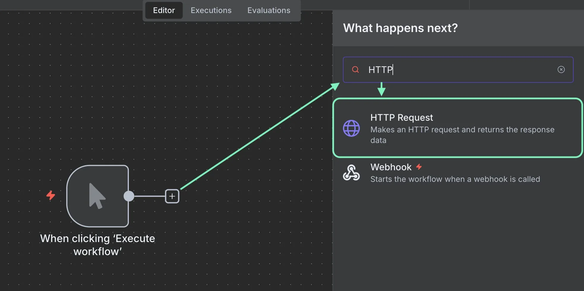 add http request
