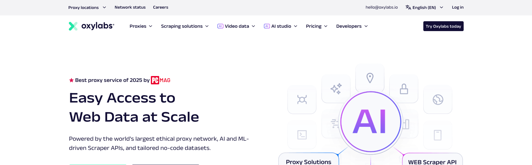 Oxylabs for High-Performance Data Extraction