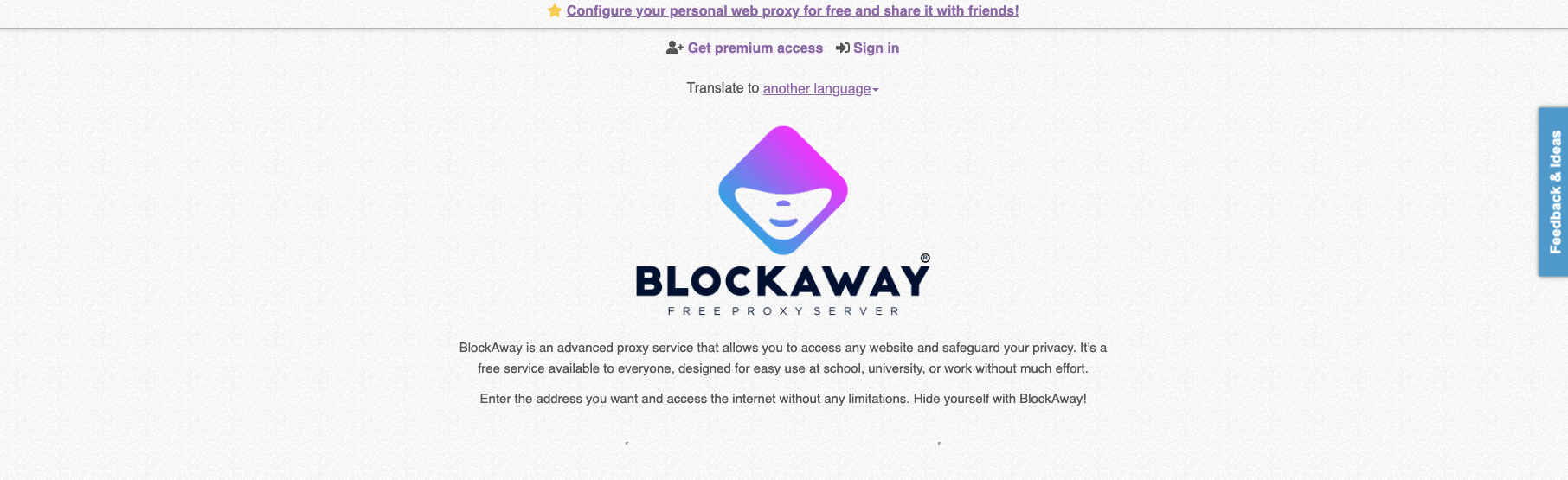 BlockAway – Best for Bypassing School and Work Filters