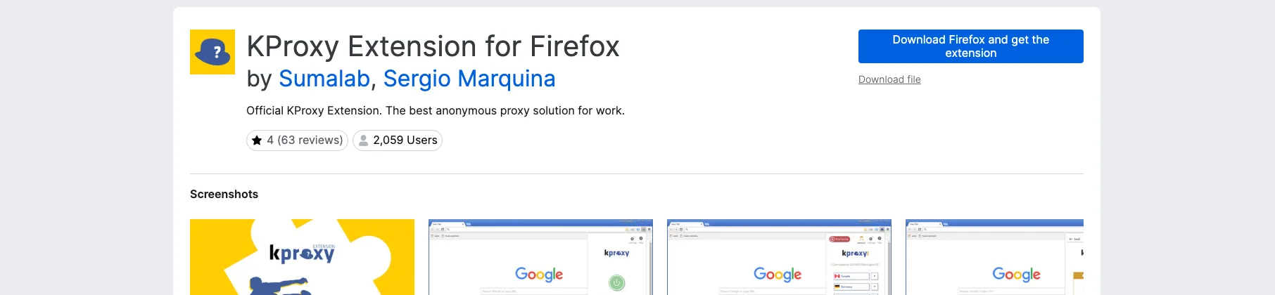 KProxy: Best for Browser Extension Convenience