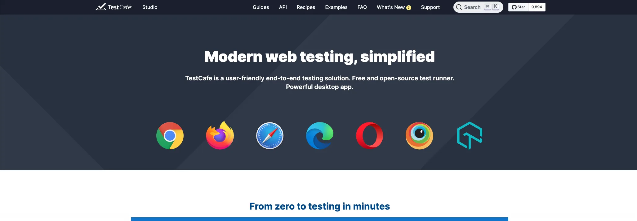 TestCafe — Best for Simple Cross-Browser Testing