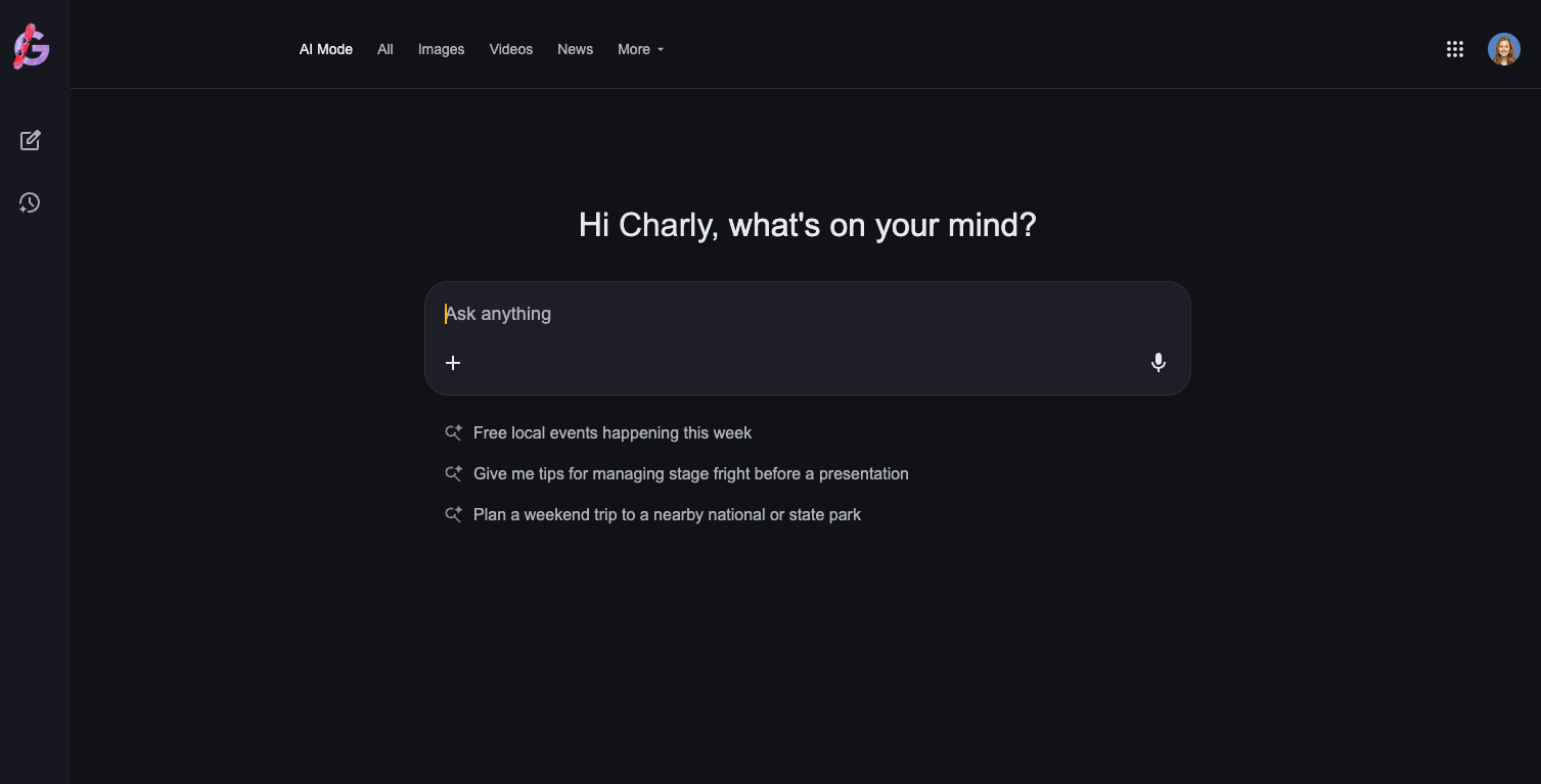 Google Search AI Mode