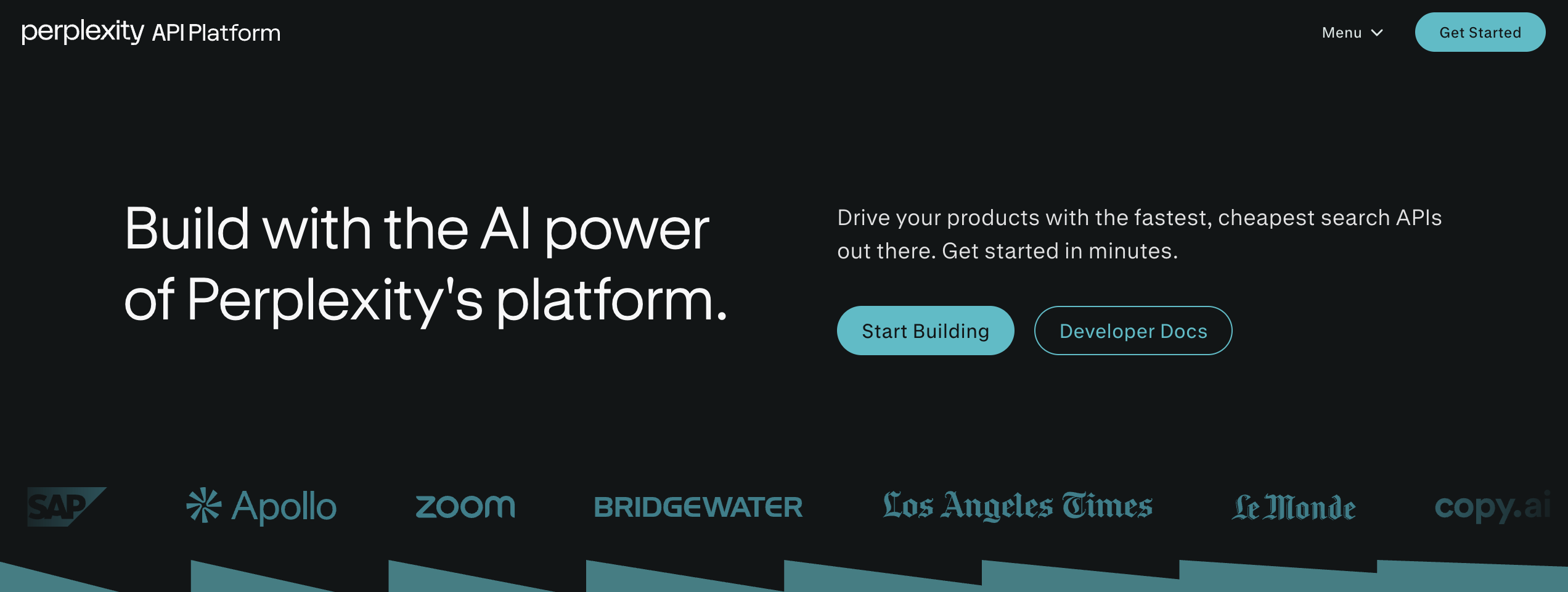 Perplexity Sonar API