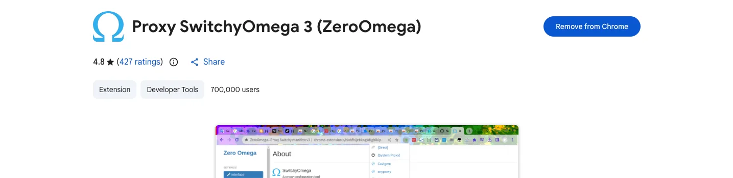 Proxy Switch Omega