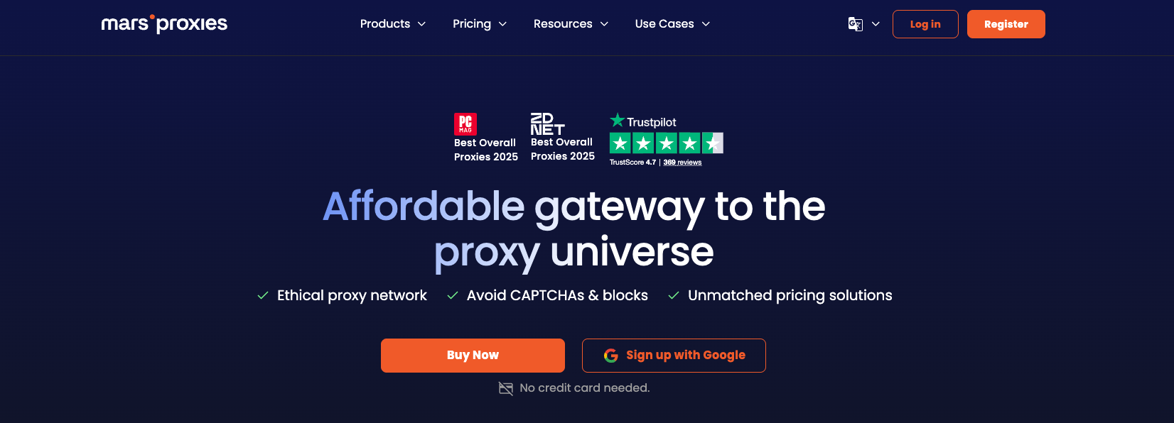 MarsProxies — Best Sneaker-Specific Provider